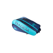 Diadem Tour 12 Pack Elevate Racket Bag (Teal/Navy) - Diadem Sports