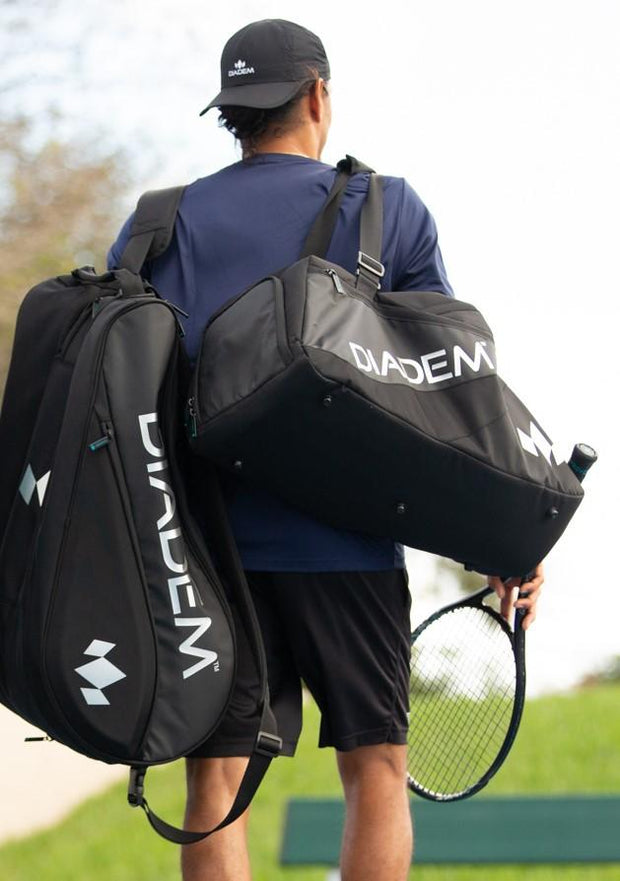 Diadem Tour Nova Duffel Bag (Black/Chrome) - Diadem Sports